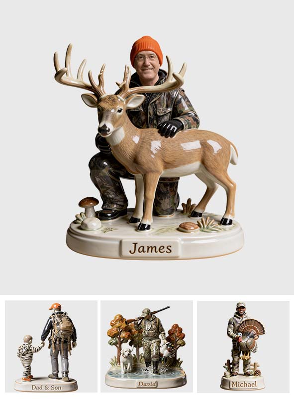 Moments de trophée - Plaque acrylique personnalisée de chasse en forme sur mesure