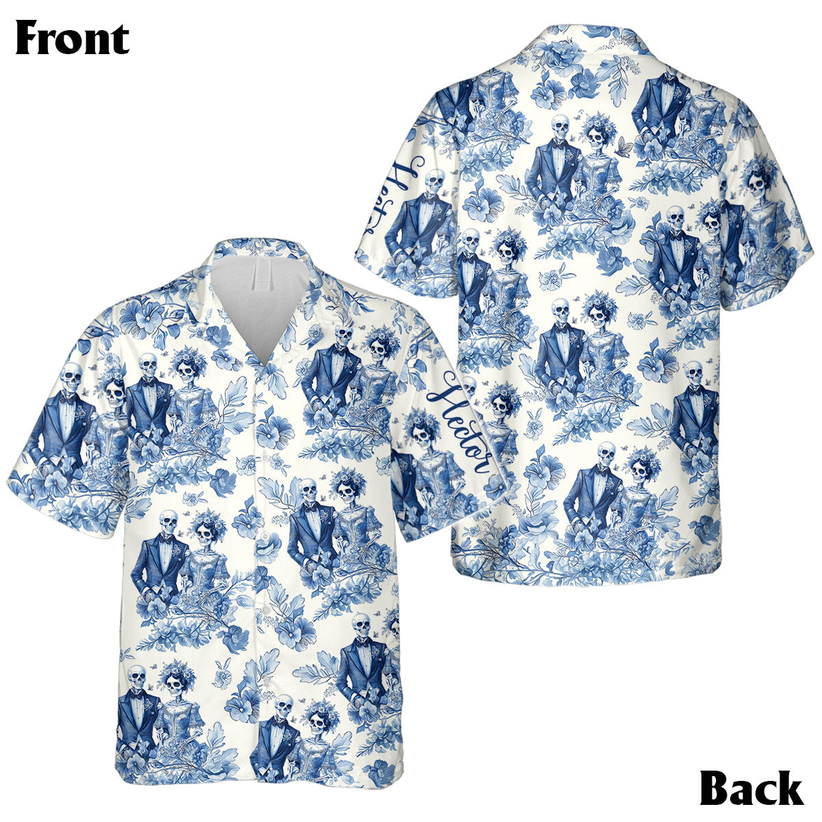 Until Death Do Us Part - Personalized Couple Hawaiian Shirt & Sleeveless Dress