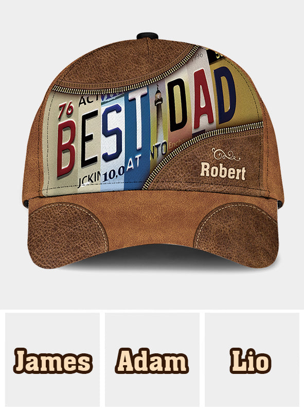 Best Dad Ever - Personalized Father Classic Cap
