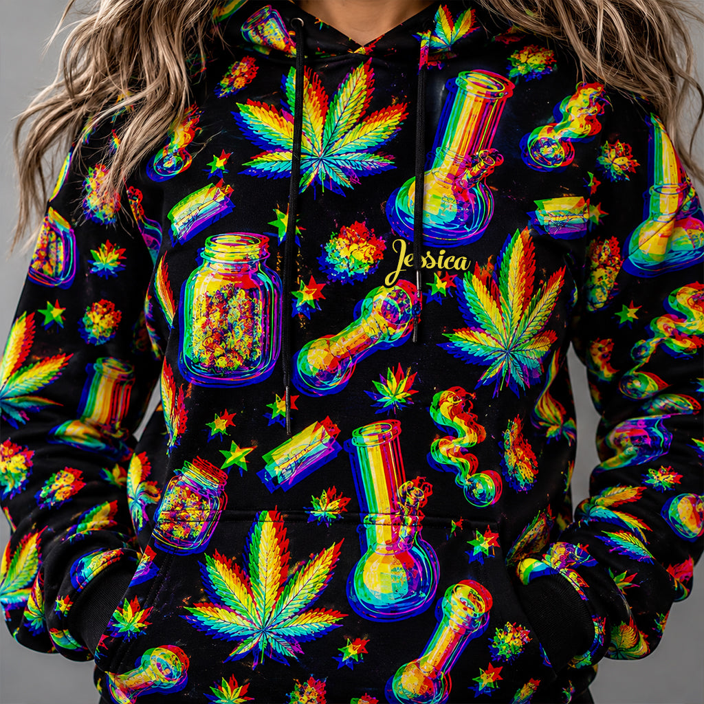 Stoned - Chemise Personnalisée en Cannabis