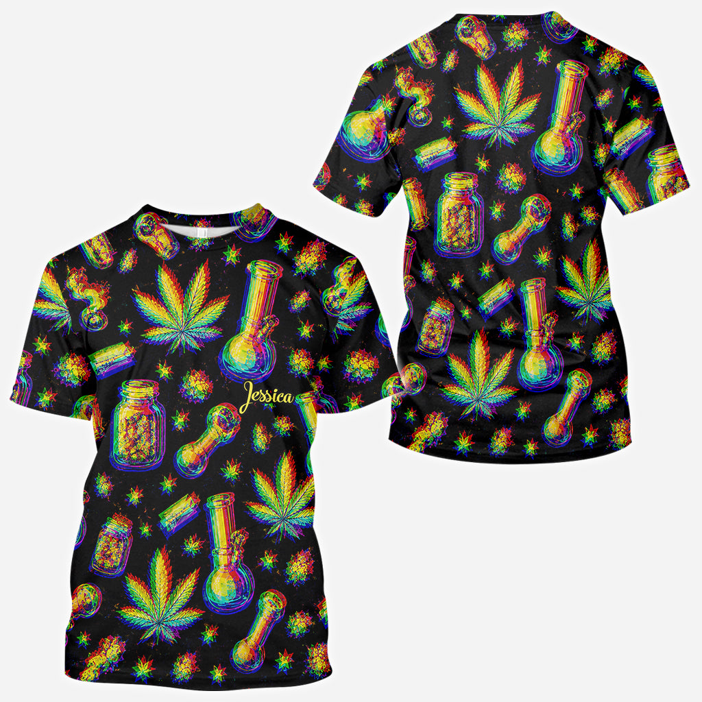Stoned - Chemise Personnalisée en Cannabis