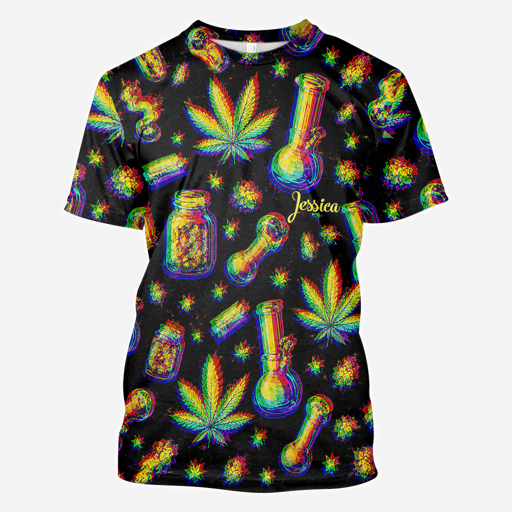 Stoned - Chemise Personnalisée en Cannabis