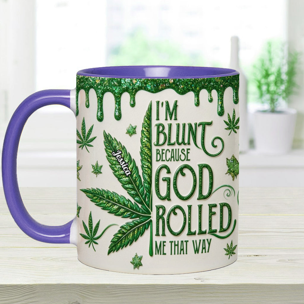 Je suis franc parce que Dieu m'a fait ainsi - Tasse et sous-verre personnalisés