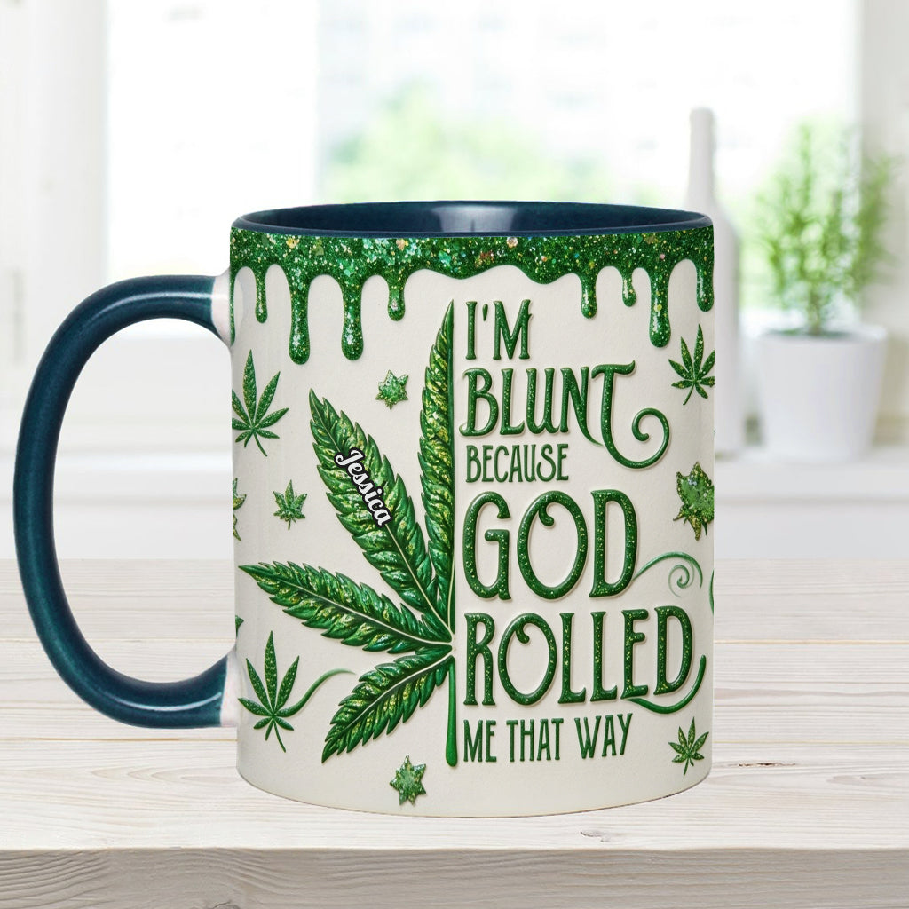 Je suis franc parce que Dieu m'a fait ainsi - Tasse et sous-verre personnalisés