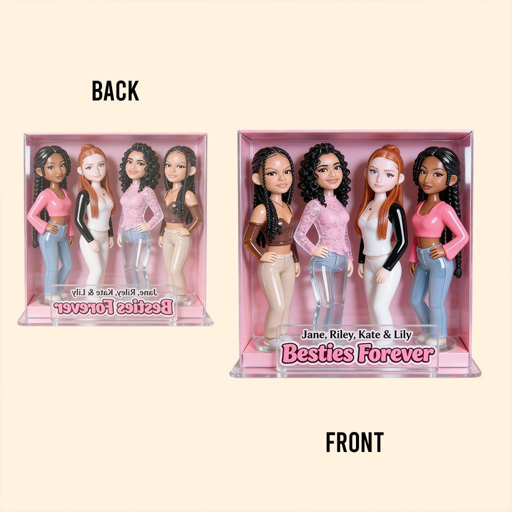 Plaque acrylique personnalisée avec n'importe quelle photo - Galentine Squad - Plaque acrylique personnalisée pour meilleure amie