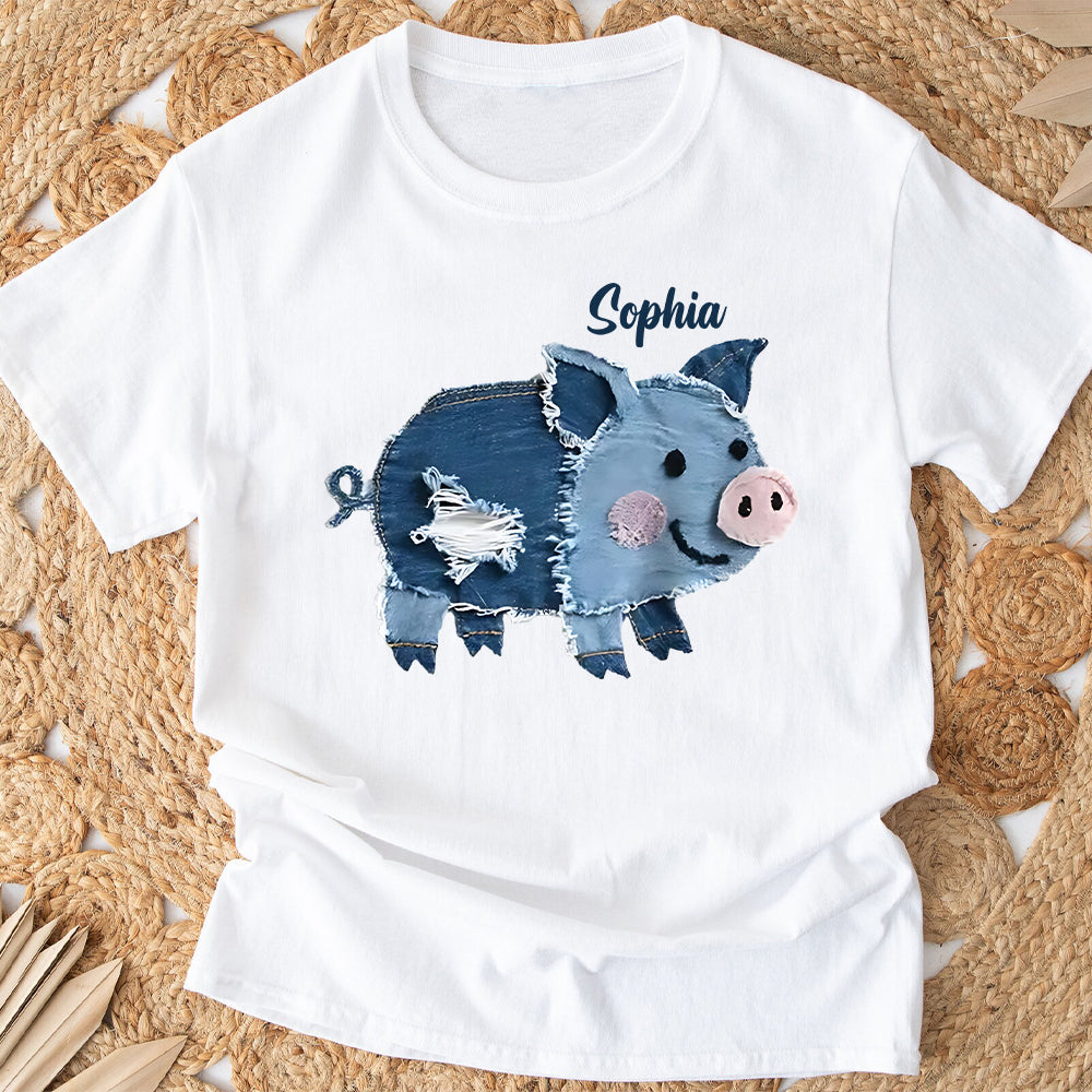Adorable cochon - T-shirt et sweat à capuche personnalisés pour les amoureux des cochons