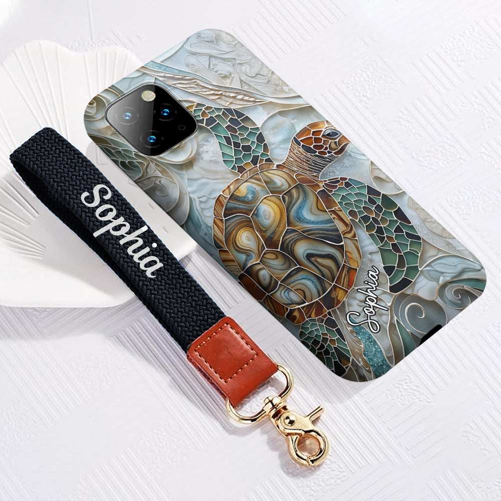 Love Turtles - Personalized Turtle Full Print Phone Case