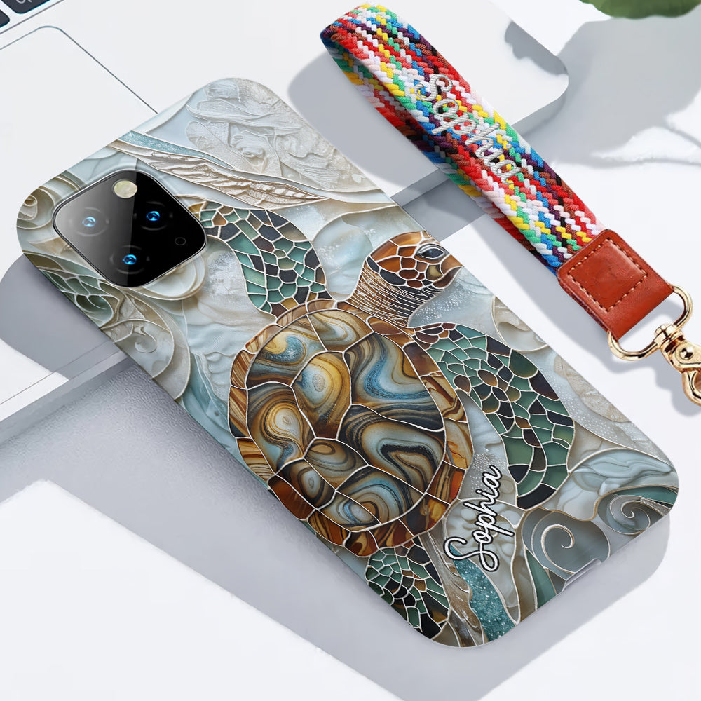 Love Turtles - Personalized Turtle Full Print Phone Case