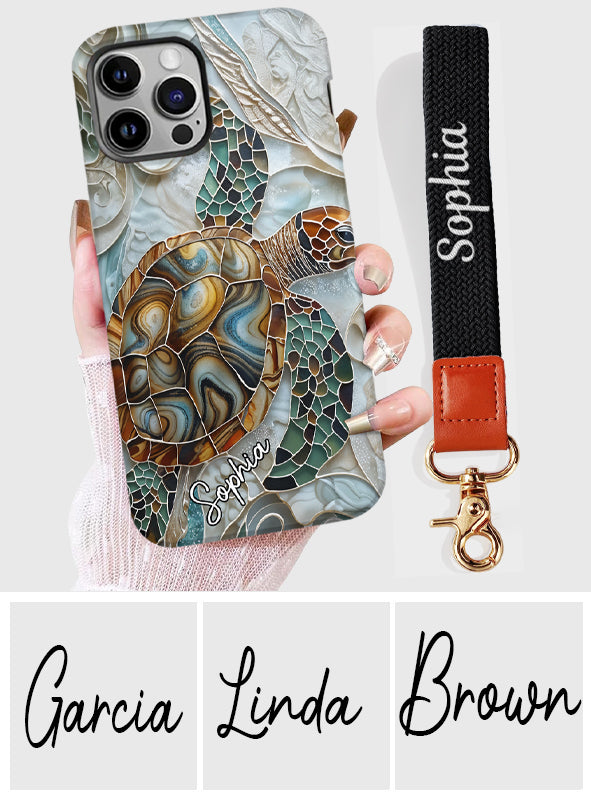 Love Turtles - Personalized Turtle Full Print Phone Case