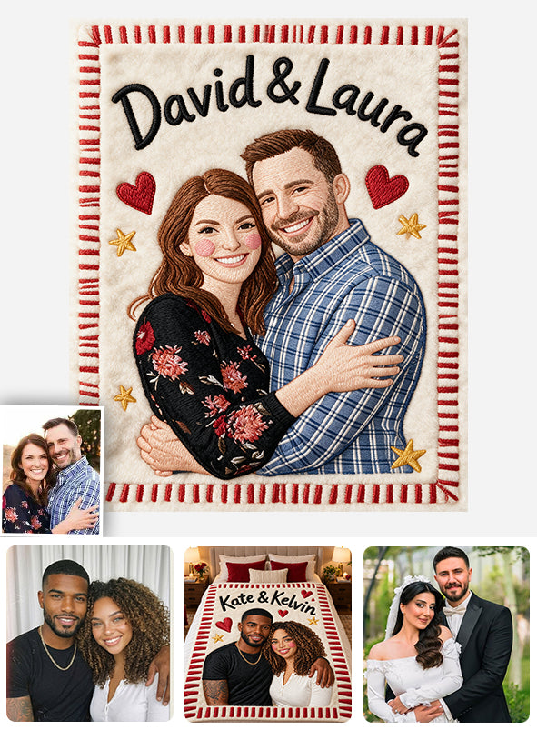 You & Me We Got This - Personalized Couple Blanket