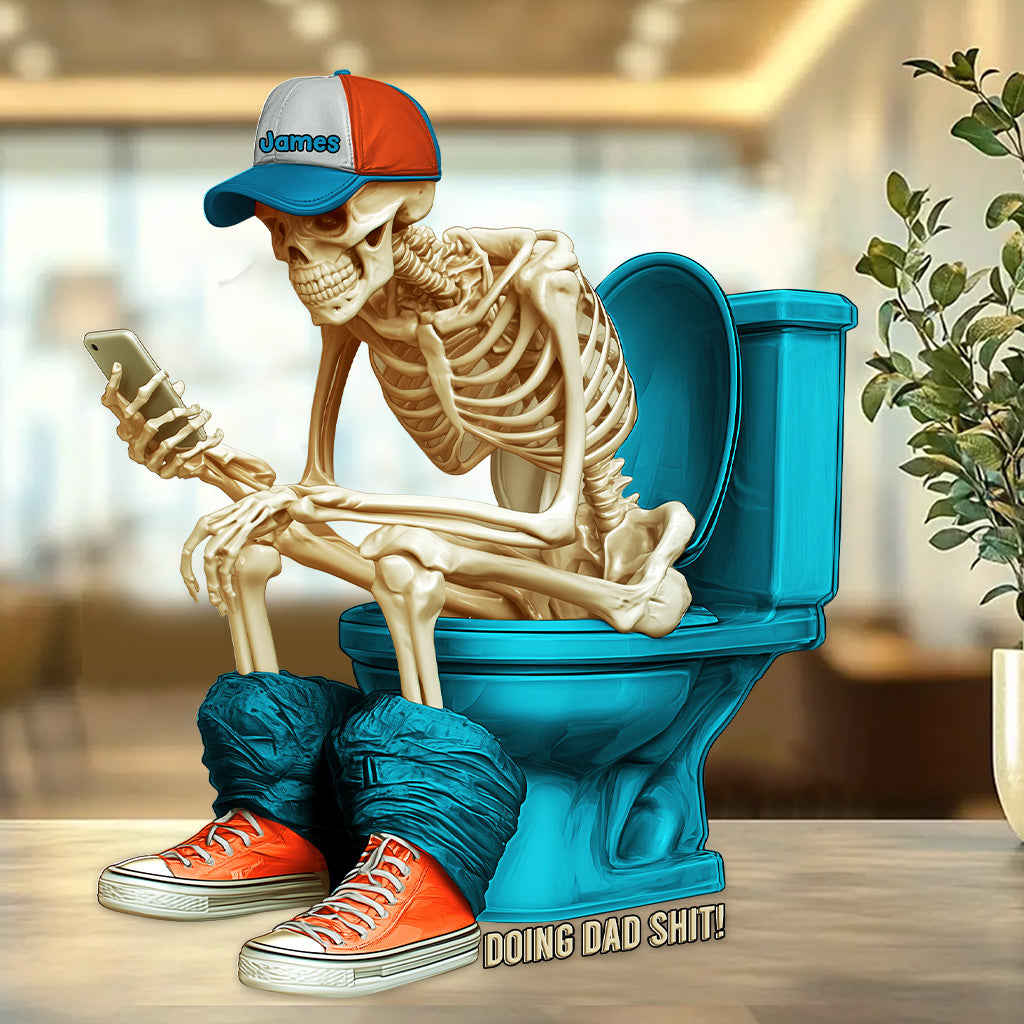 Faire des trucs de papa - Plaque acrylique personnalisée pour papa