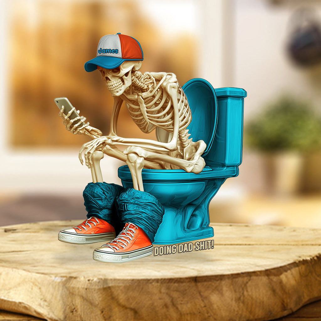 Faire des trucs de papa - Plaque acrylique personnalisée pour papa