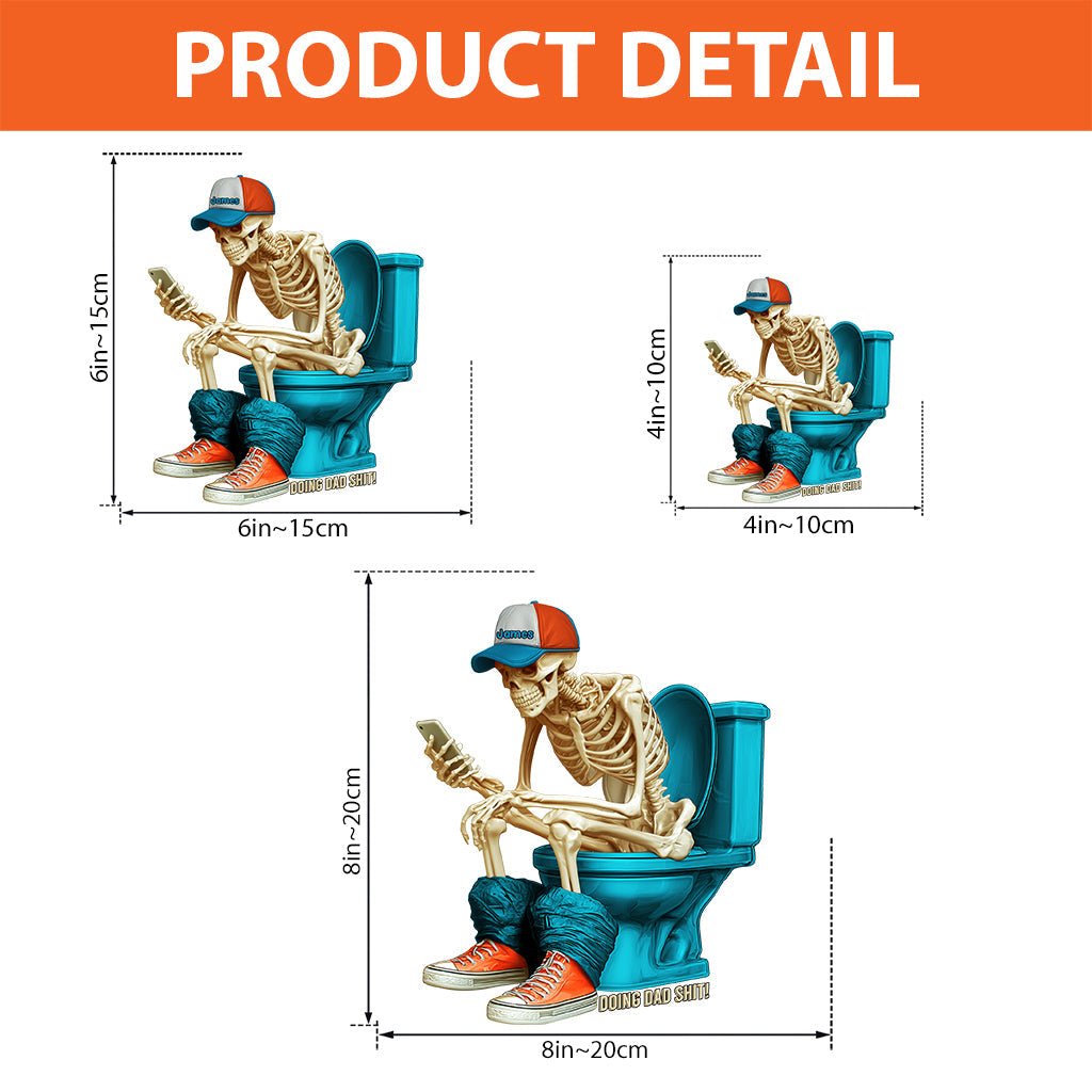 Faire des trucs de papa - Plaque acrylique personnalisée pour papa