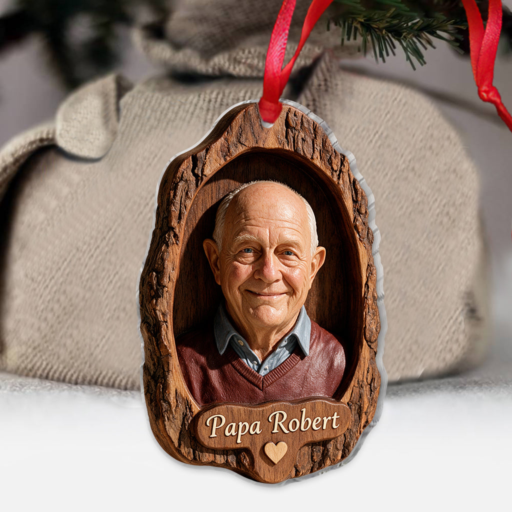 Cadeau de sympathie pour la famille - Votre amour demeure - Ornement mémorial personnalisé