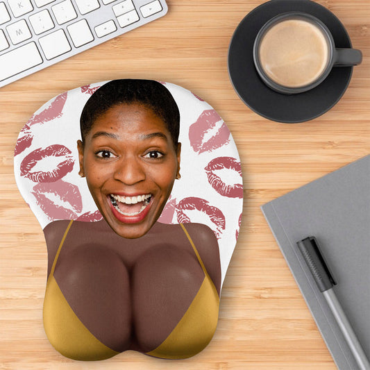 Tapis de souris 3D personnalisé pour couples, drôle et coquin