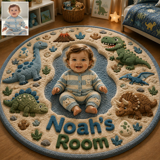 Cadeau Parfait Pour Enfants - Tapis Personnalisé Antidérapant
