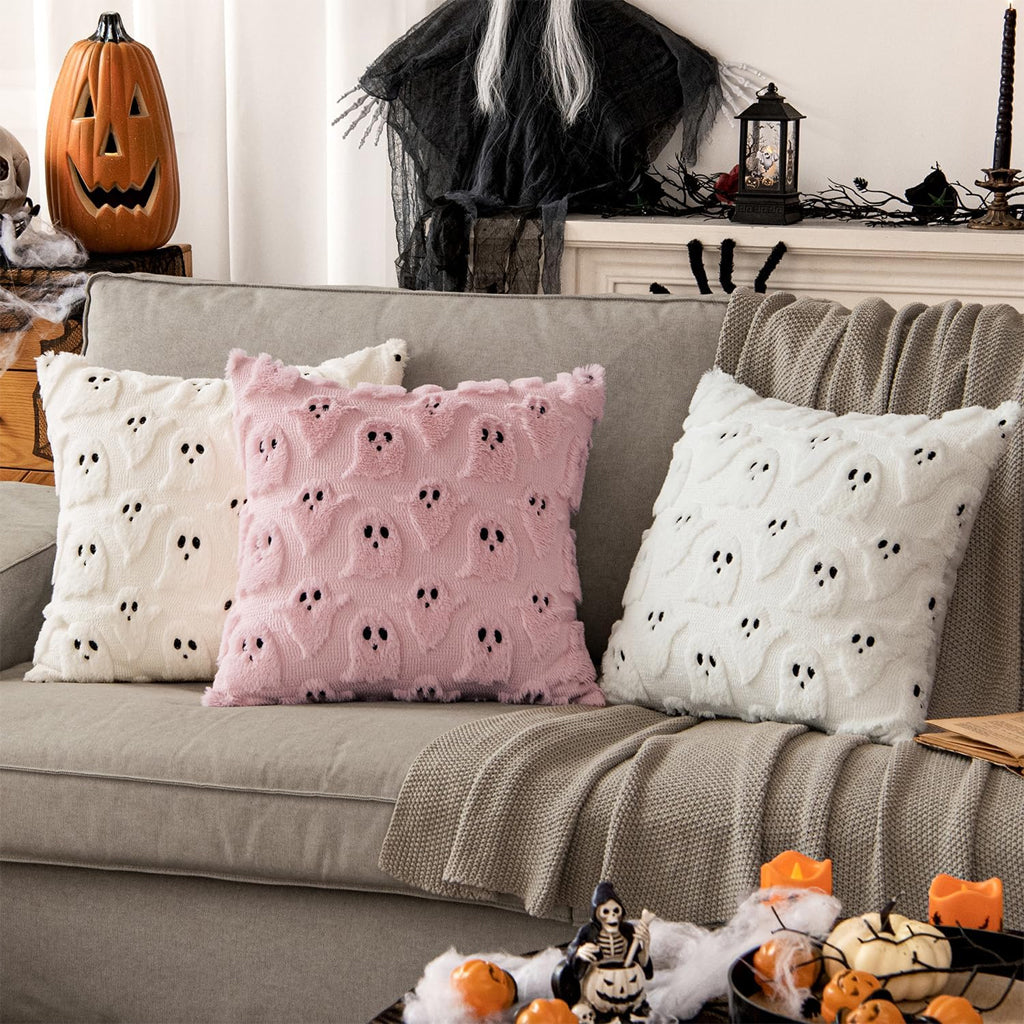 Ghost Tufted Pillow Cover