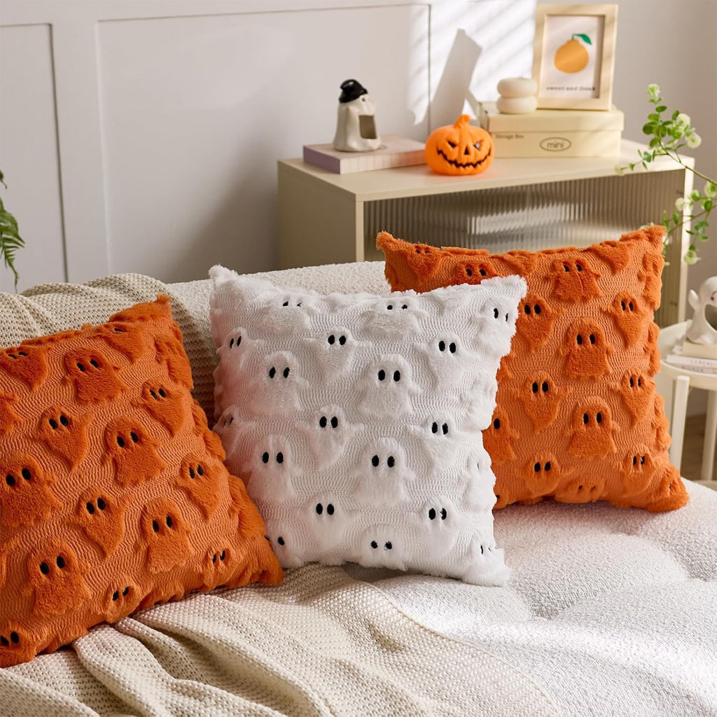 Ghost Tufted Pillow Cover