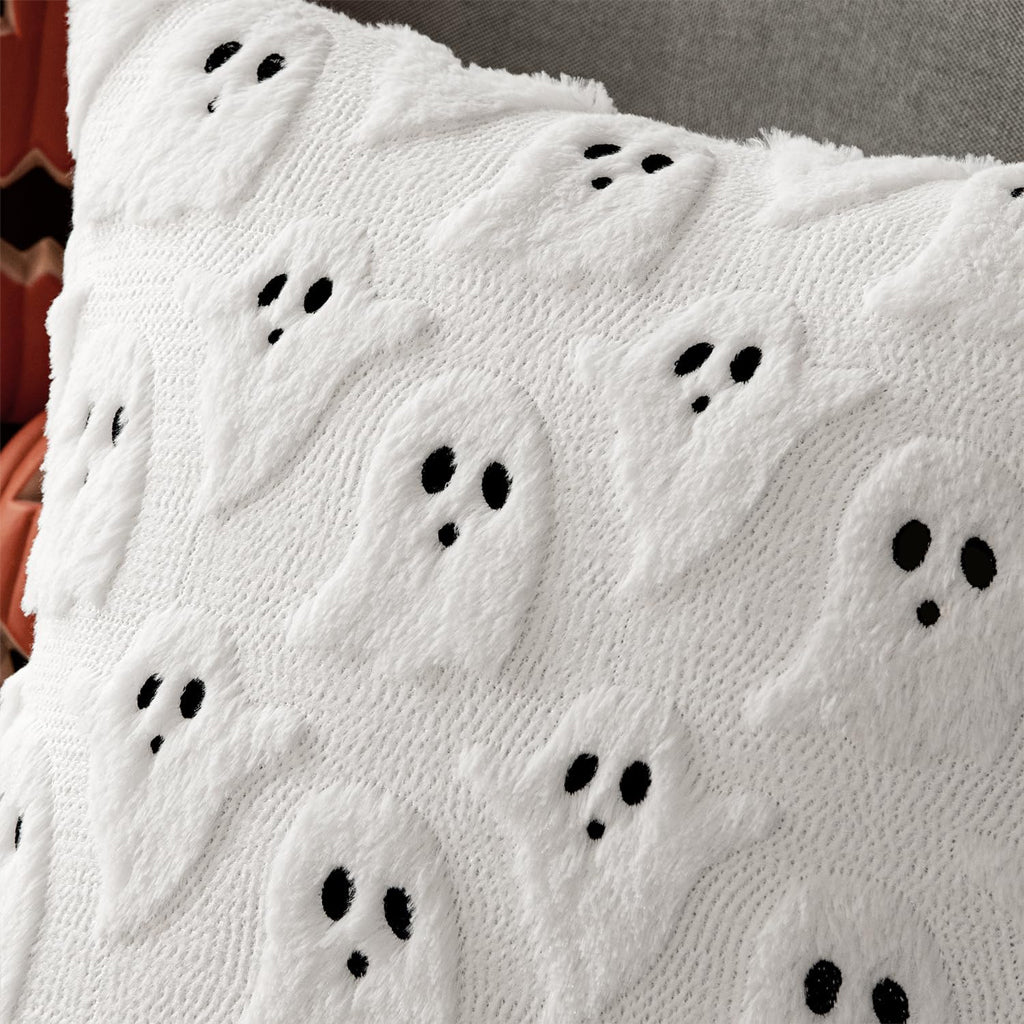 Ghost Tufted Pillow Cover