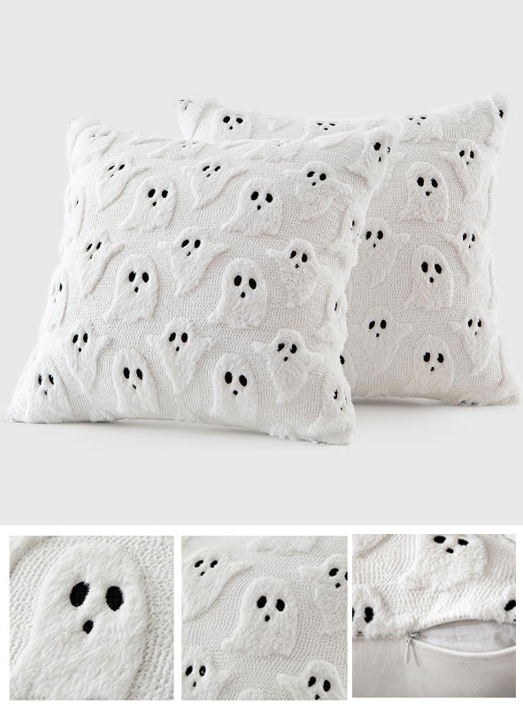 Ghost Tufted Pillow Cover