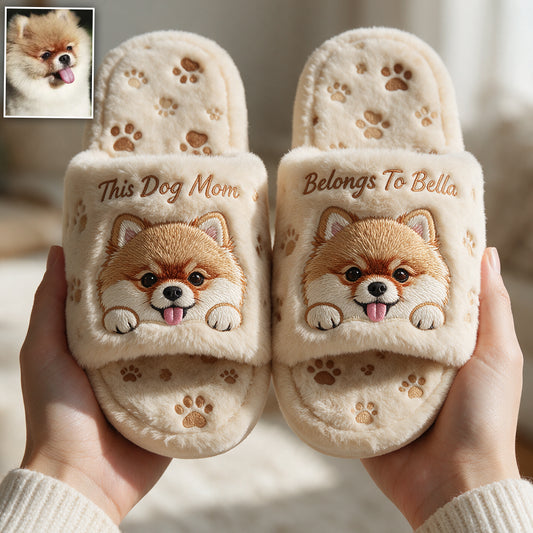 Chaussons Personnalisés pour Animaux - Chaussons Ouverts Personnalisés
