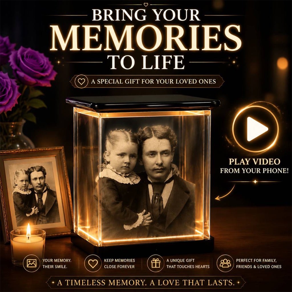 Photo Personnalisée Toujours Avec Vous - Boîte Mémoire 3D Personnalisée