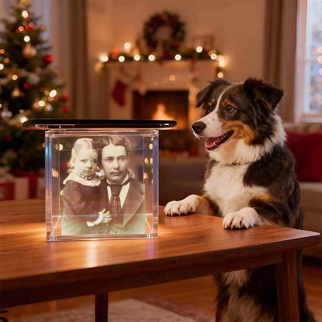 Photo Personnalisée Toujours Avec Vous - Boîte Mémoire 3D Personnalisée
