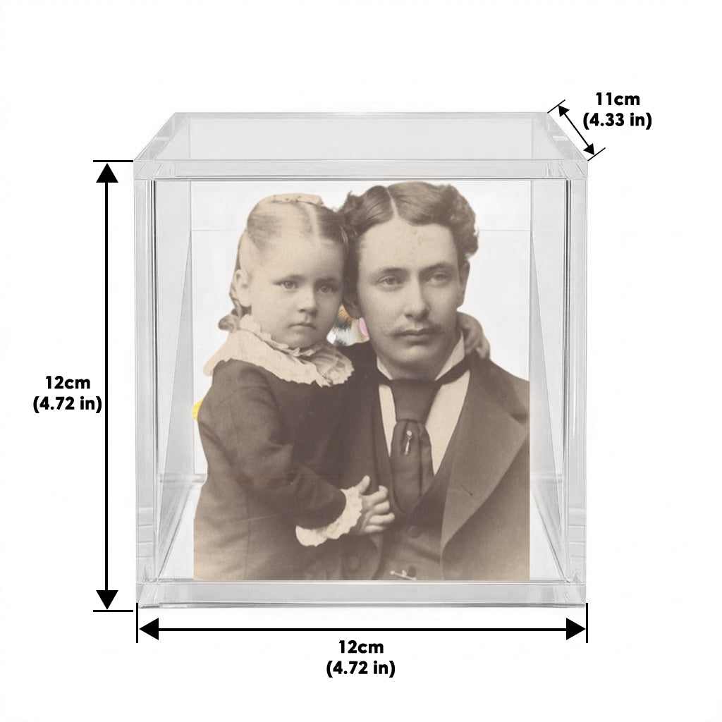 Photo Personnalisée Toujours Avec Vous - Boîte Mémoire 3D Personnalisée