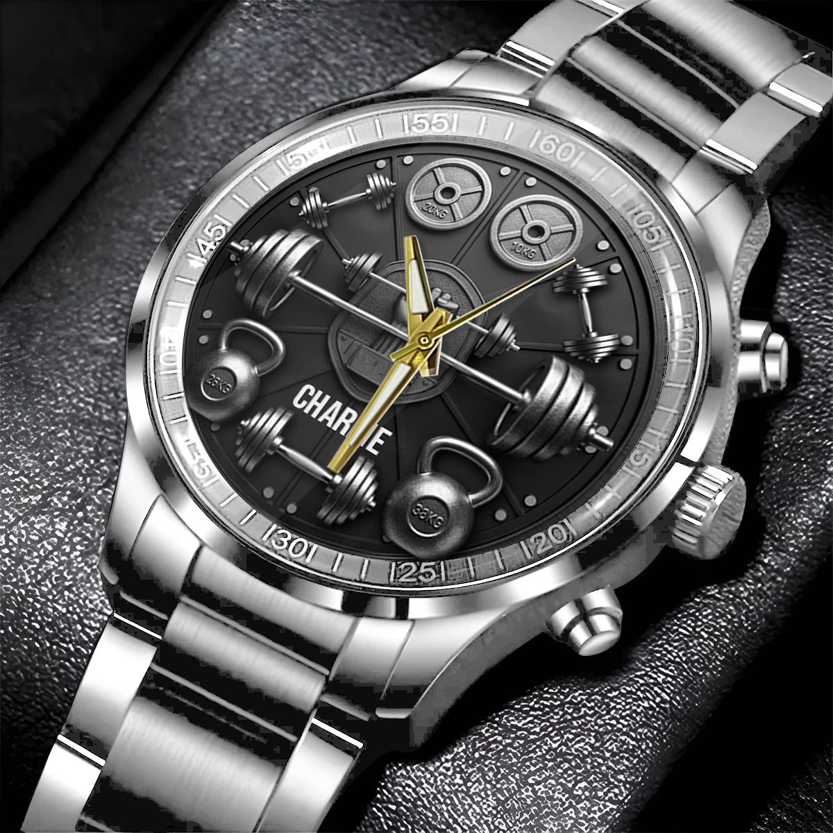 No Pain No Gain - Personalized Fitness Hand Watch