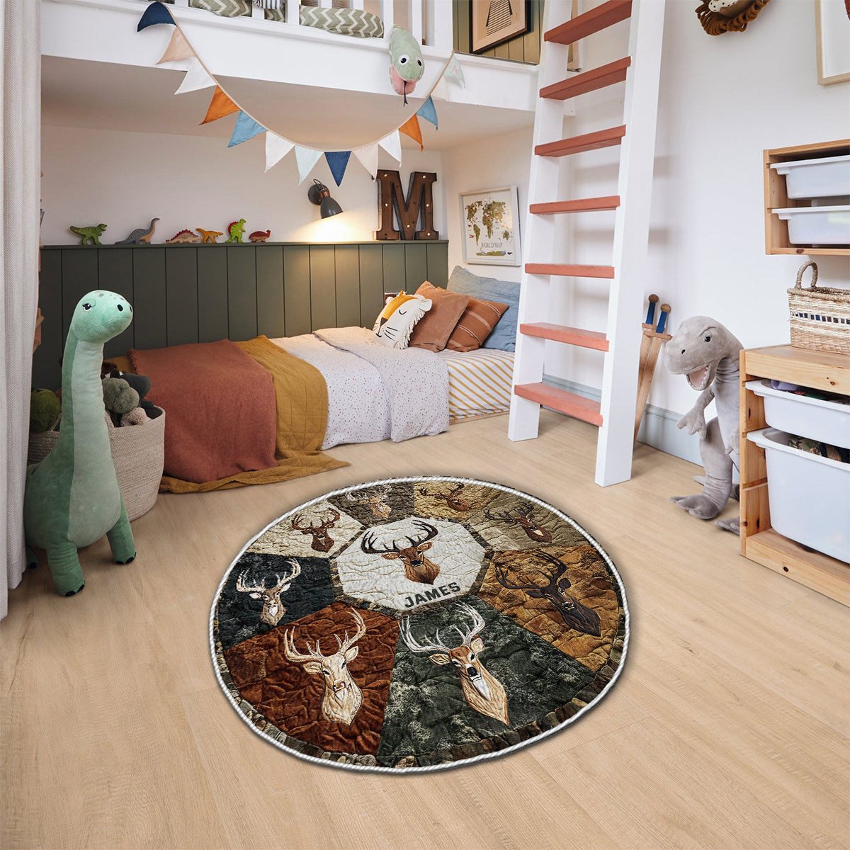 Saison de la chasse - Tapis de chasse antidérapant personnalisé