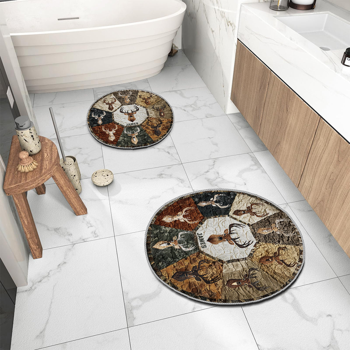 Saison de la chasse - Tapis de chasse antidérapant personnalisé