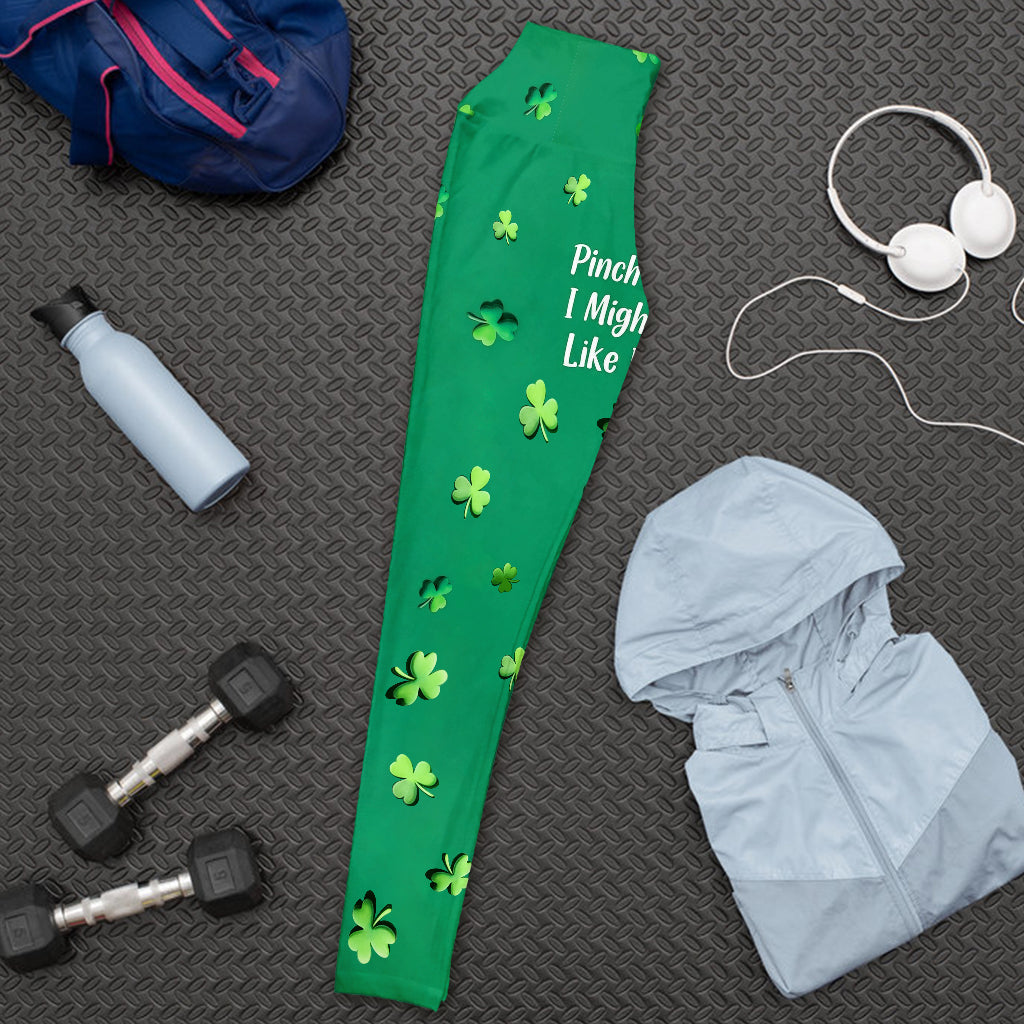 Leggings humoristiques personnalisés pour la Saint-Patrick