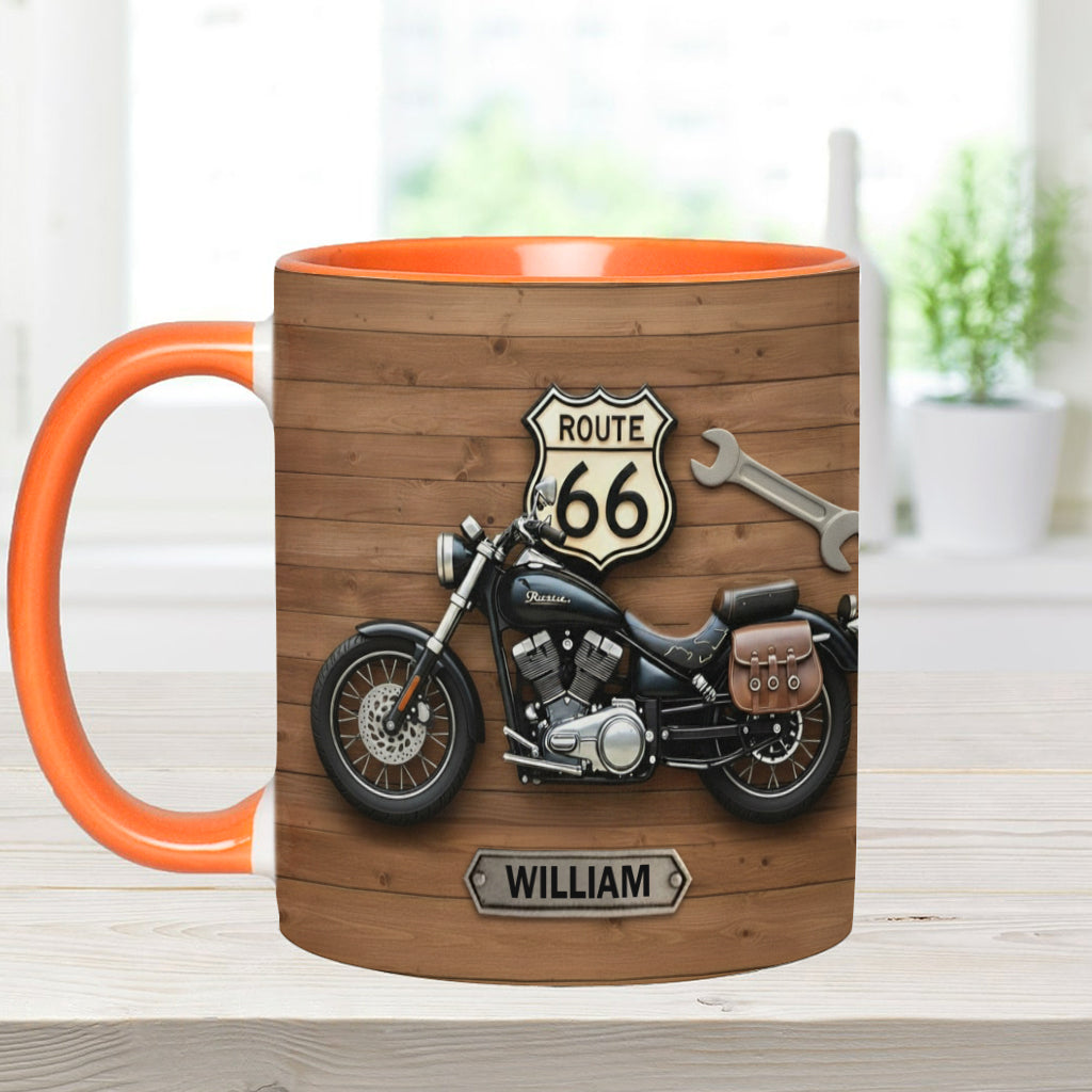 Mug personnalisé pour motards - Motif moto