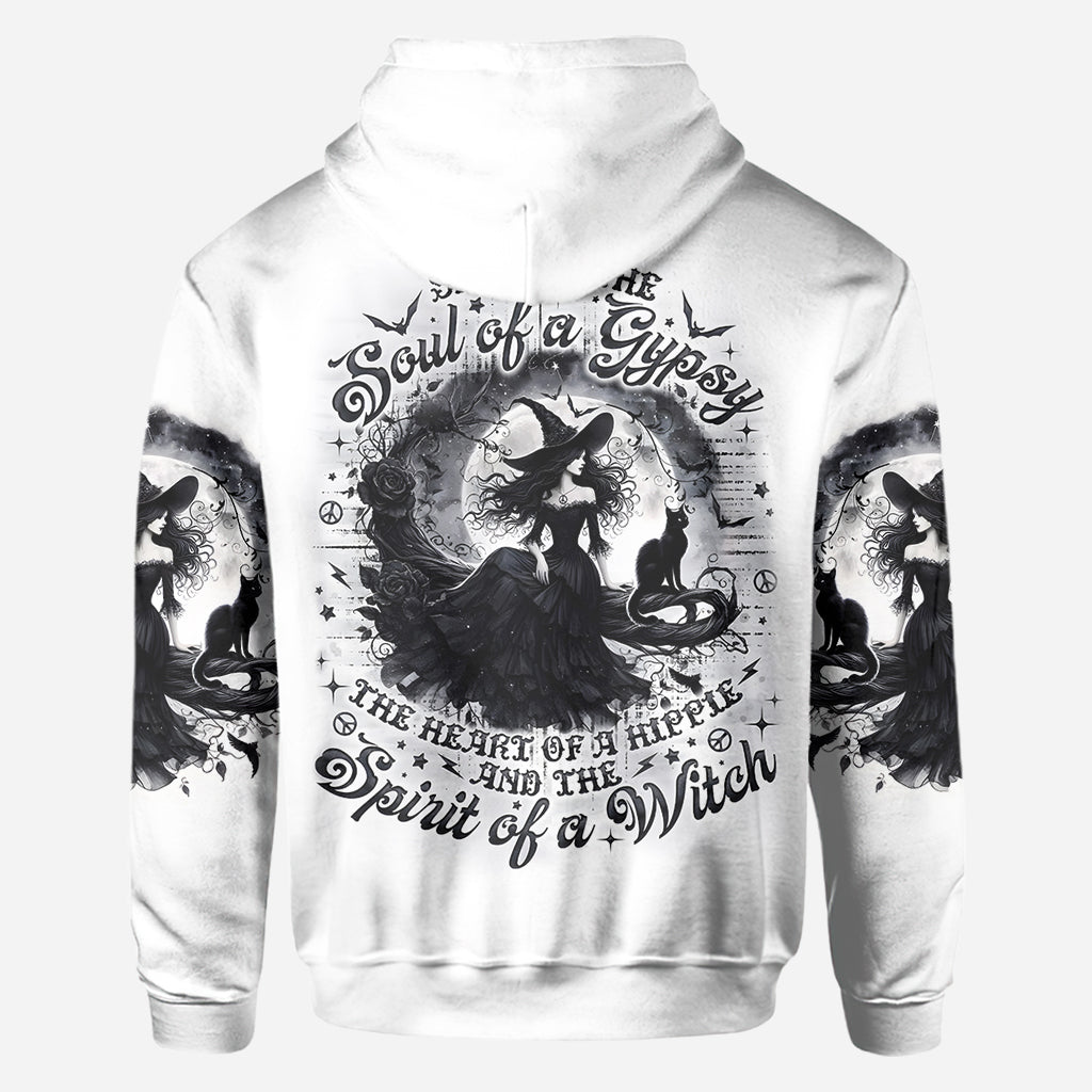 Esprit de sorcière - T-shirt personnalisé intégral sorcière