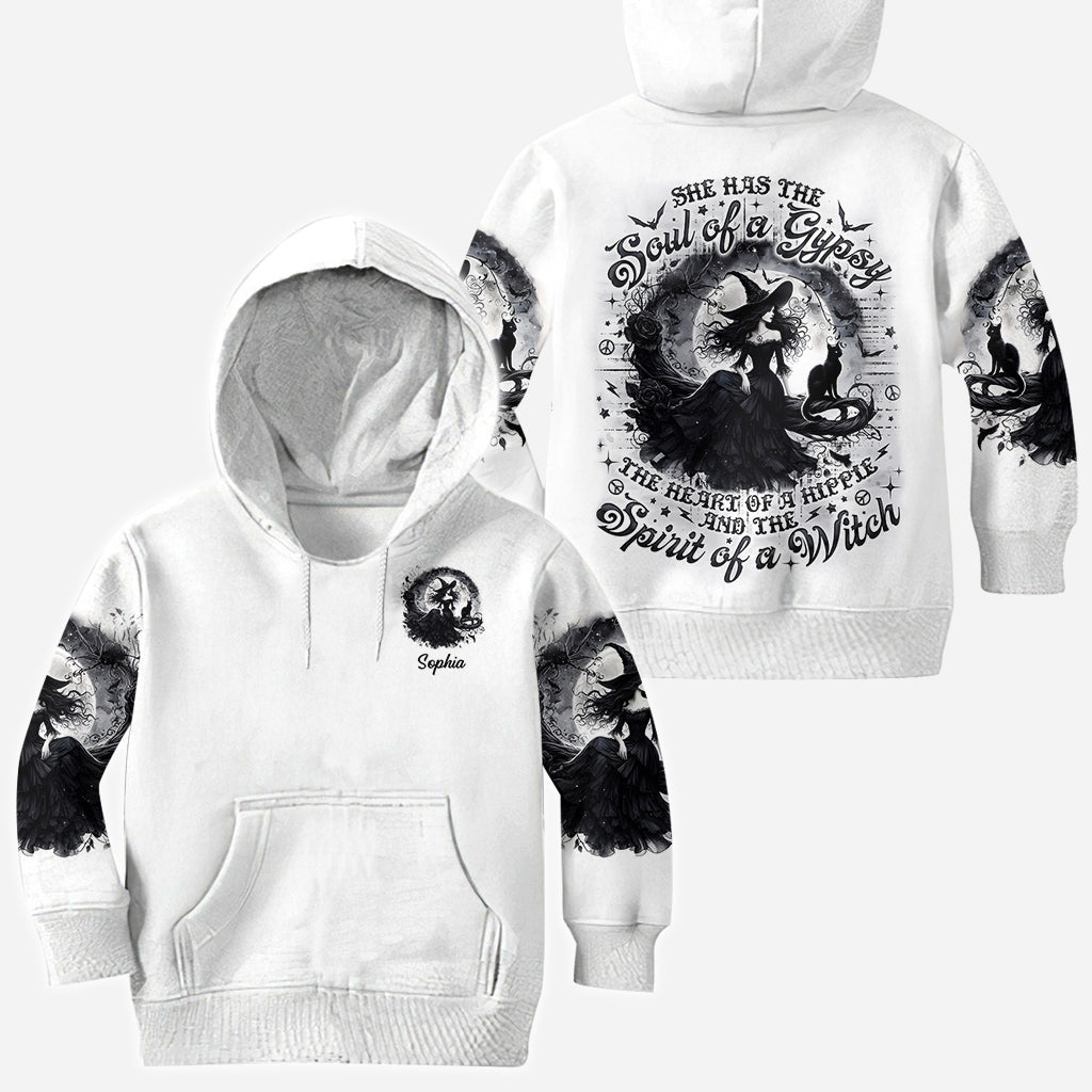 Esprit de sorcière - T-shirt personnalisé intégral sorcière