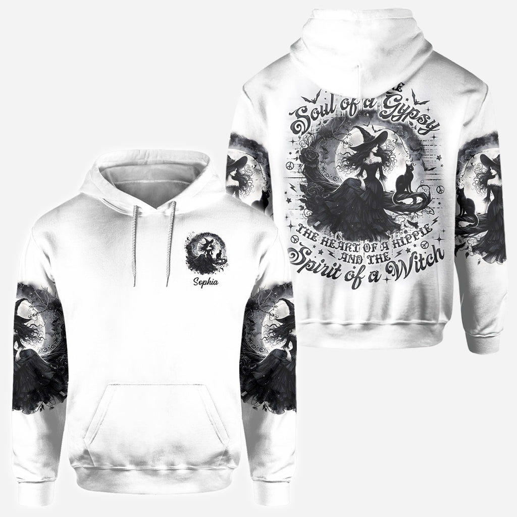 Esprit de sorcière - T-shirt personnalisé intégral sorcière