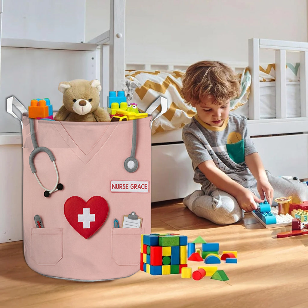 Blouses médicales - Panier de rangement personnalisé pour infirmières