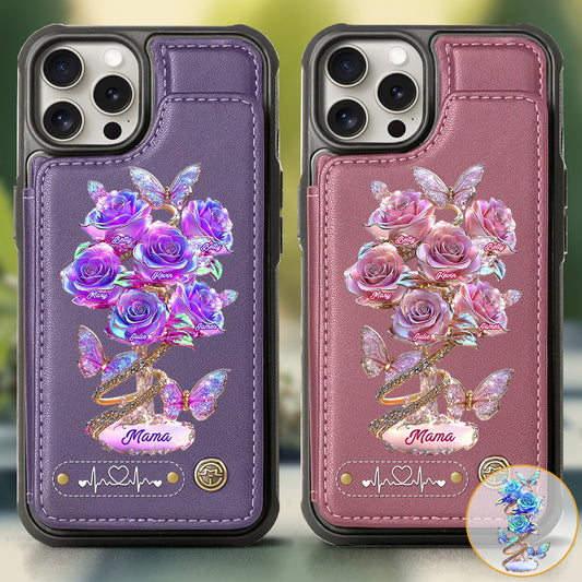 Best Mom Ever - Personalized Mother Wallet Phone Case