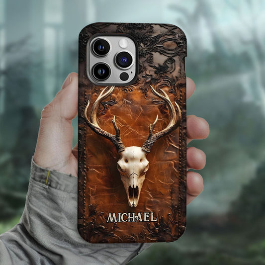 Passionné de chasse - Coque de téléphone personnalisée avec motif intégral sur le thème de la chasse