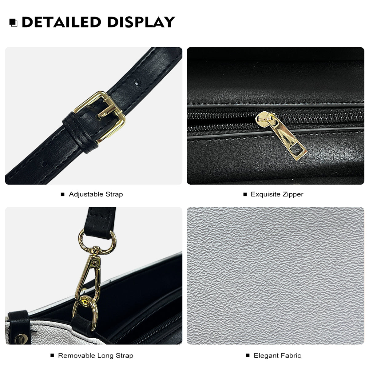 Éléphant Bohème - Sac à main personnalisé en cuir à motif éléphant