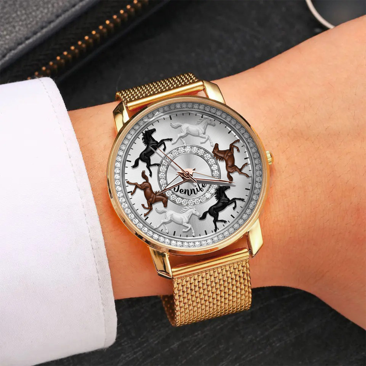 Love Horses - Personalized Horse Women Hand Watch