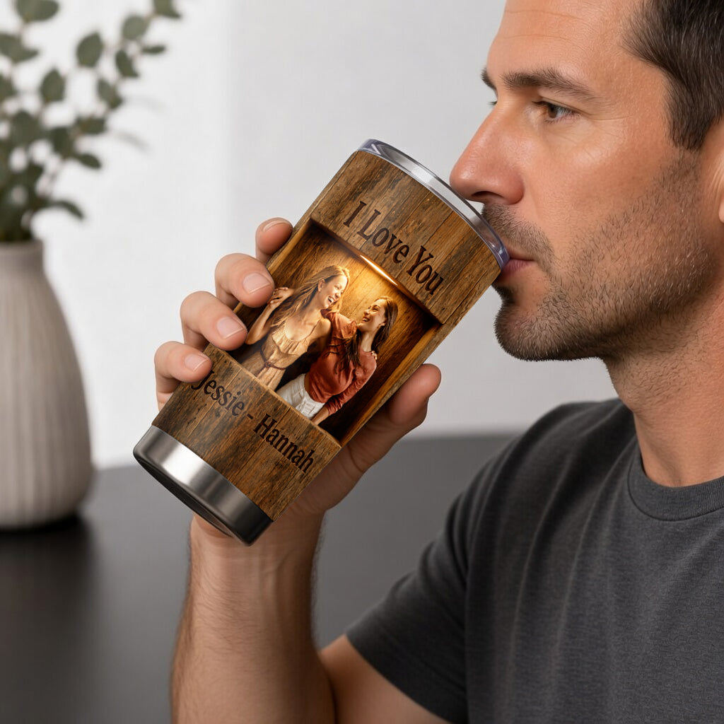 I Love You - Friends Forever - Personalized Bestie Tumbler