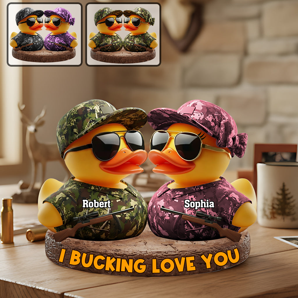 Je t'aime à la folie - Plaque acrylique personnalisée pour couple