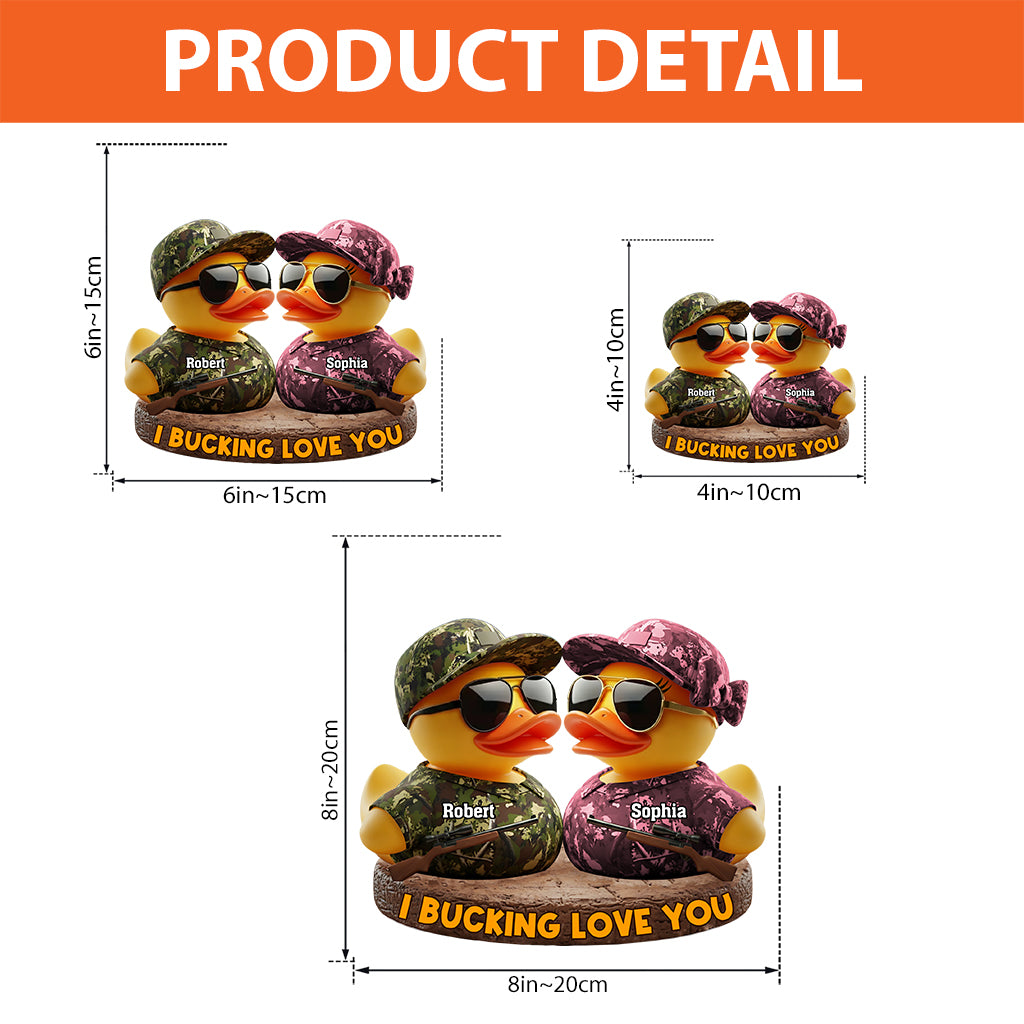 Je t'aime à la folie - Plaque acrylique personnalisée pour couple