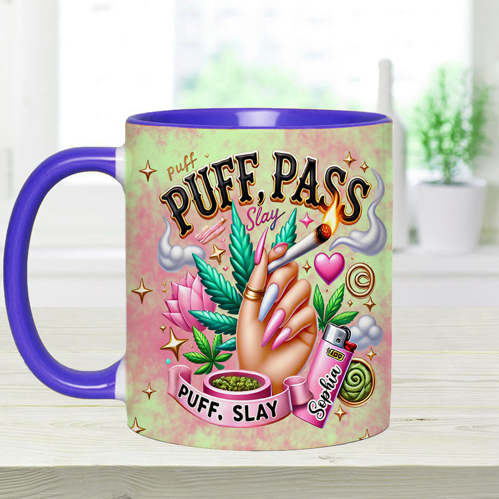 Stoner Chic - Personalized Weed Accent Mug