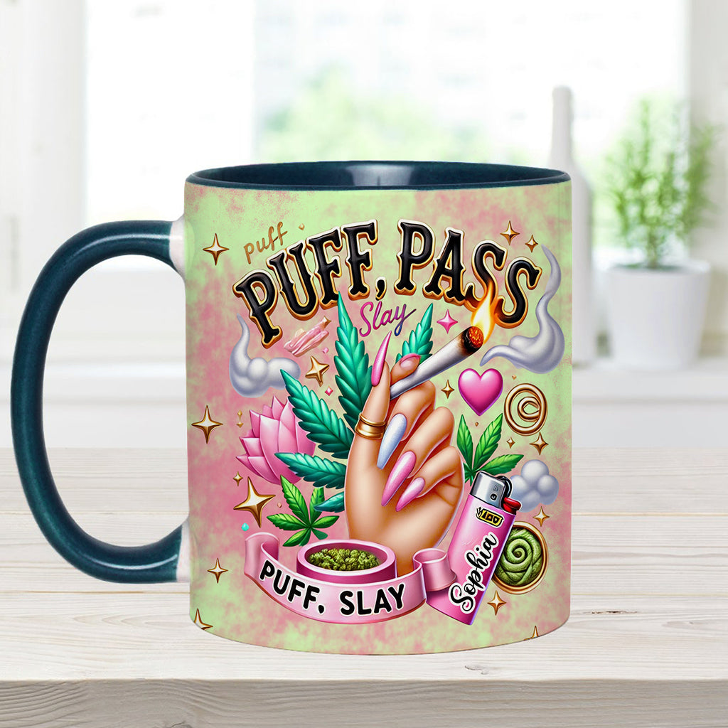 Stoner Chic - Personalized Weed Accent Mug