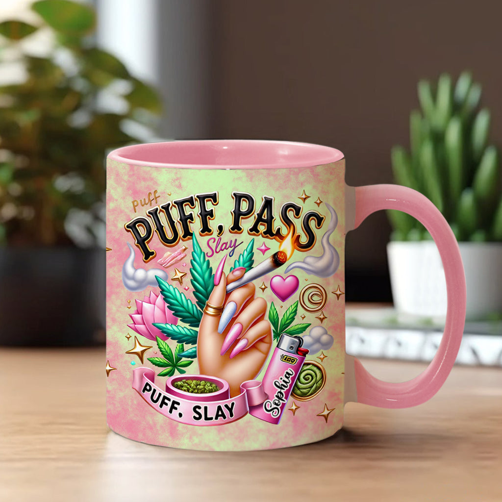 Stoner Chic - Personalized Weed Accent Mug