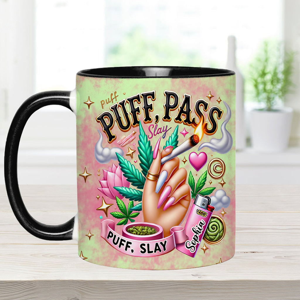 Stoner Chic - Personalized Weed Accent Mug
