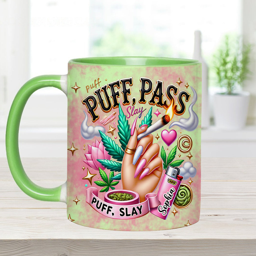 Stoner Chic - Personalized Weed Accent Mug