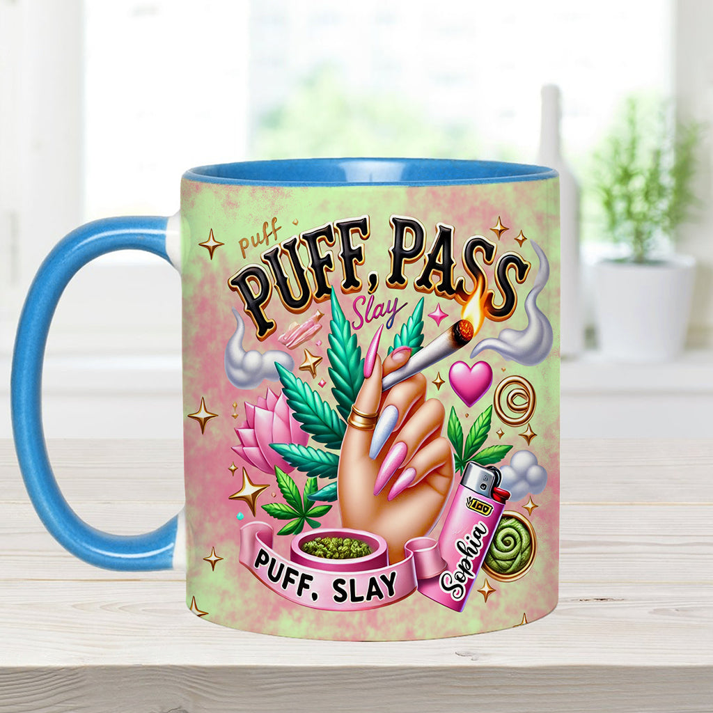 Stoner Chic - Personalized Weed Accent Mug